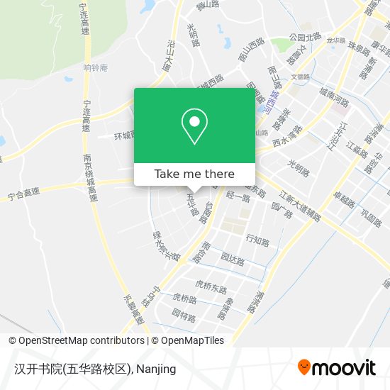 汉开书院(五华路校区) map