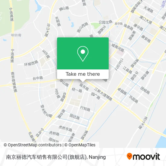 南京丽德汽车销售有限公司(旗舰店) map