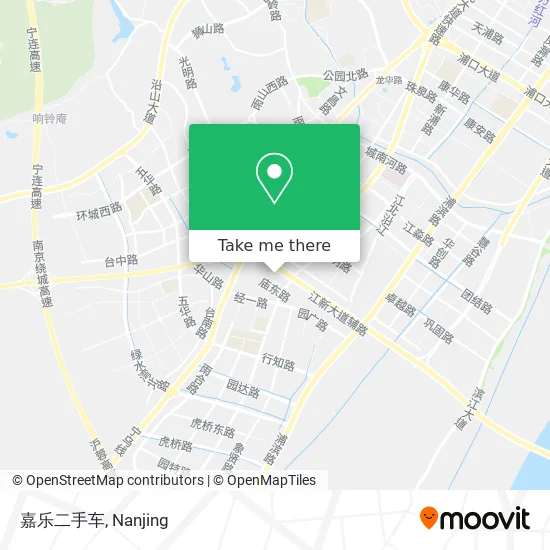 嘉乐二手车 map