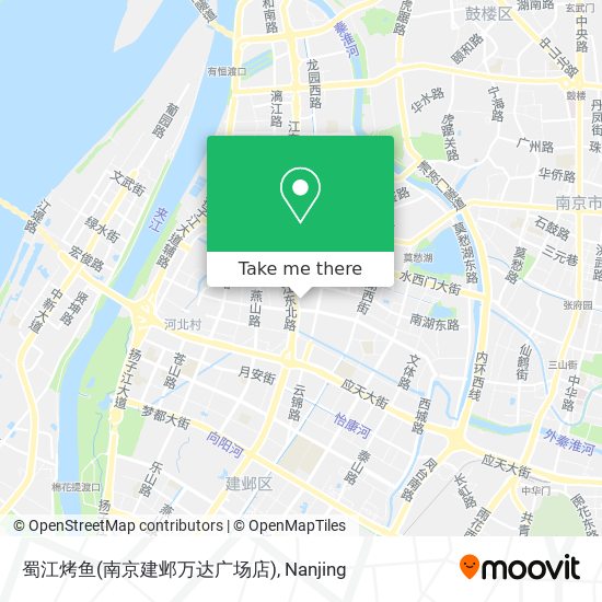 蜀江烤鱼(南京建邺万达广场店) map
