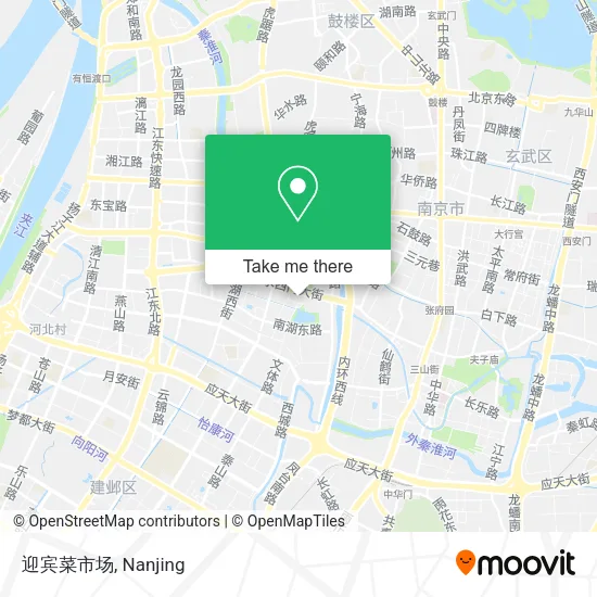 迎宾菜市场 map