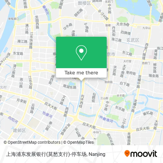 上海浦东发展银行(莫愁支行)-停车场 map