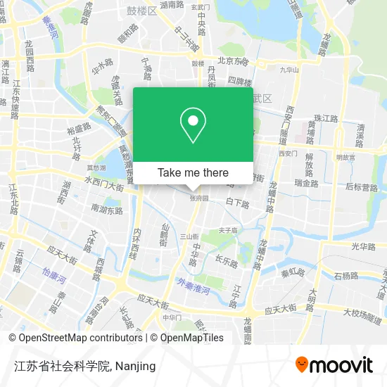 江苏省社会科学院 map