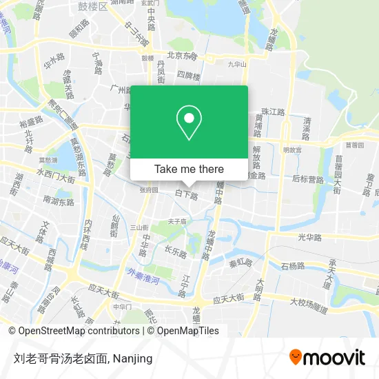 刘老哥骨汤老卤面 map