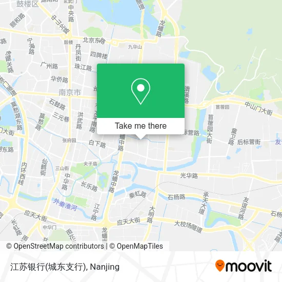 江苏银行(城东支行) map