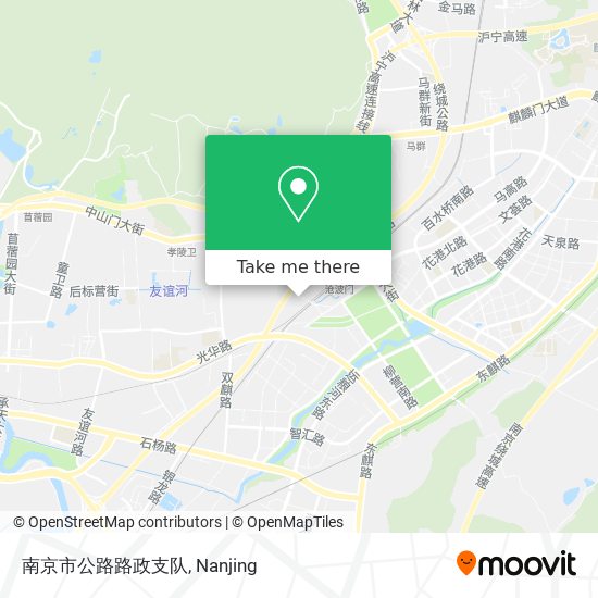 南京市公路路政支队 map