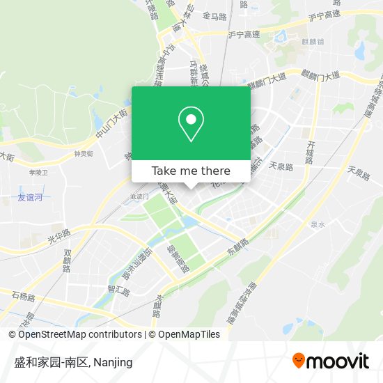 盛和家园-南区 map