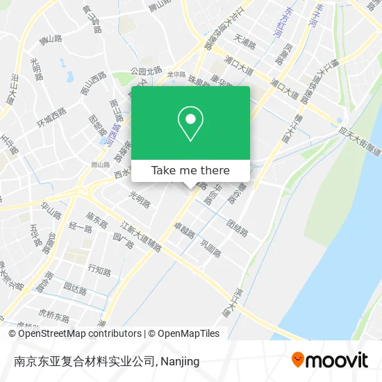 南京东亚复合材料实业公司 map