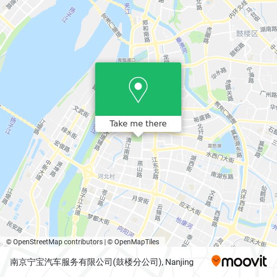 南京宁宝汽车服务有限公司(鼓楼分公司) map