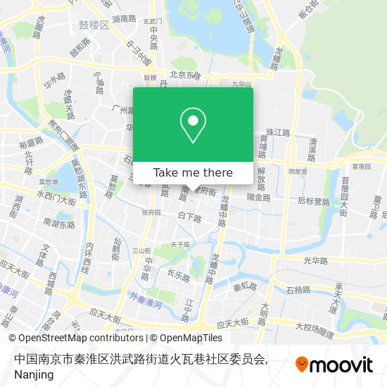 中国南京市秦淮区洪武路街道火瓦巷社区委员会 map