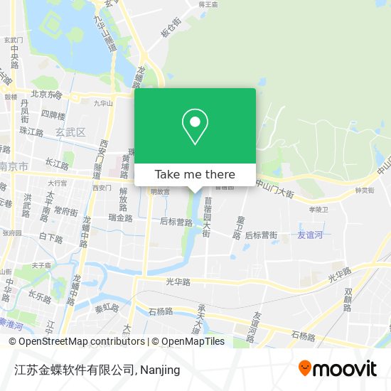江苏金蝶软件有限公司 map
