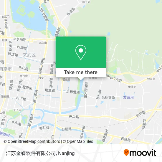 江苏金蝶软件有限公司 map