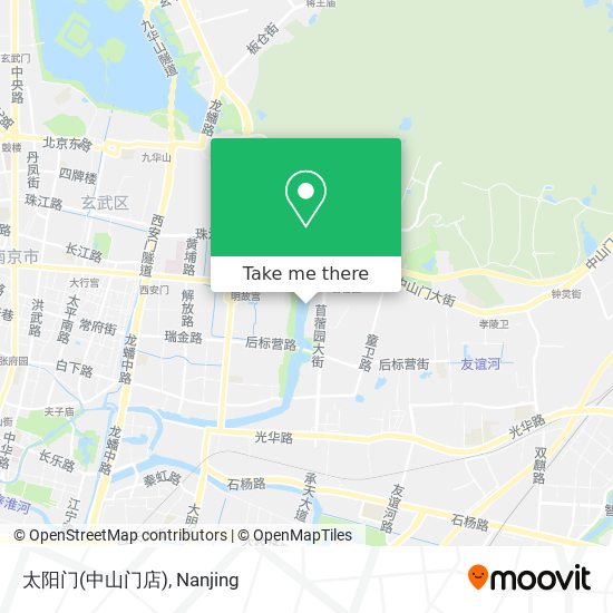 太阳门(中山门店) map