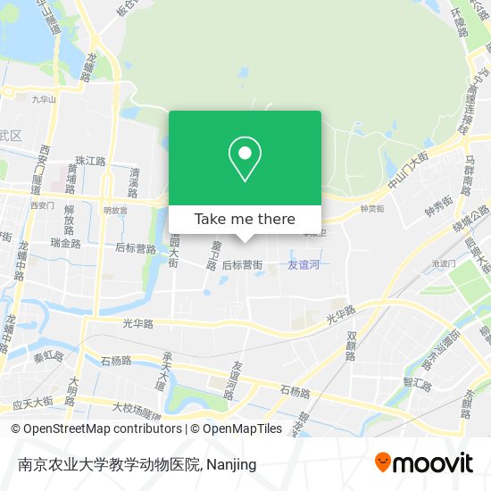 南京农业大学教学动物医院 map