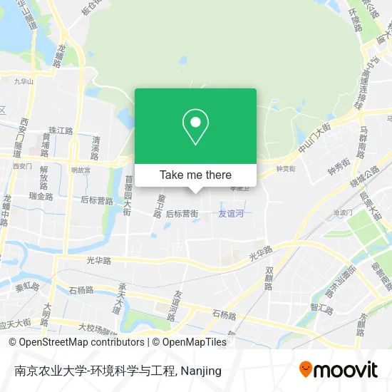 南京农业大学-环境科学与工程 map