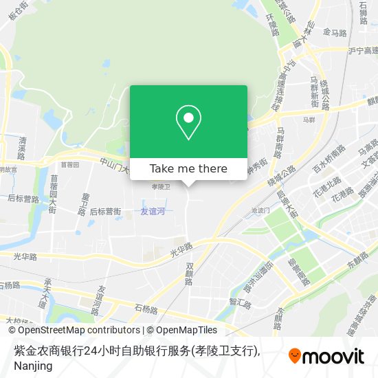 紫金农商银行24小时自助银行服务(孝陵卫支行) map