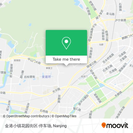 金港小镇花园街区-停车场 map