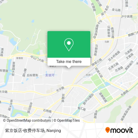 紫京饭店-收费停车场 map