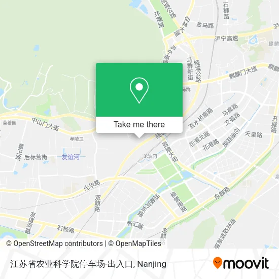 江苏省农业科学院停车场-出入口 map