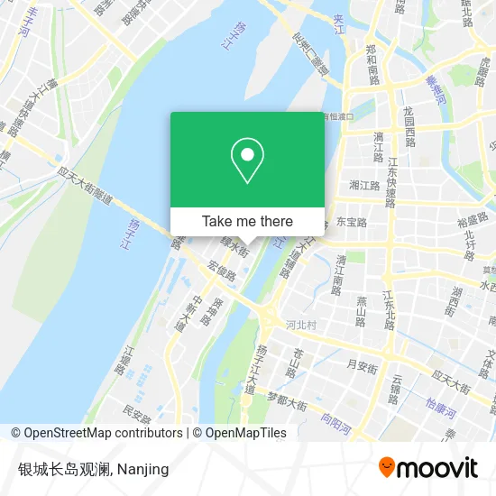 银城长岛观澜 map