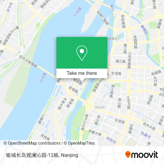 银城长岛观澜沁园-12栋 map