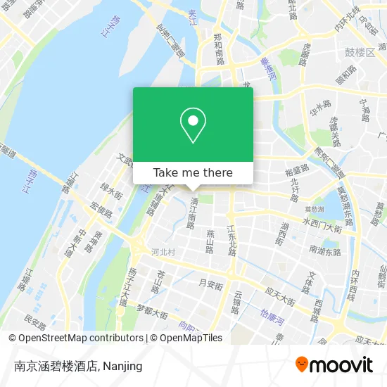 南京涵碧楼酒店 map