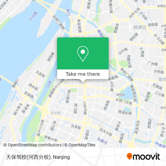 天保驾校(河西分校) map