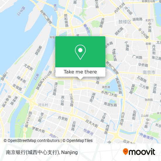 南京银行(城西中心支行) map
