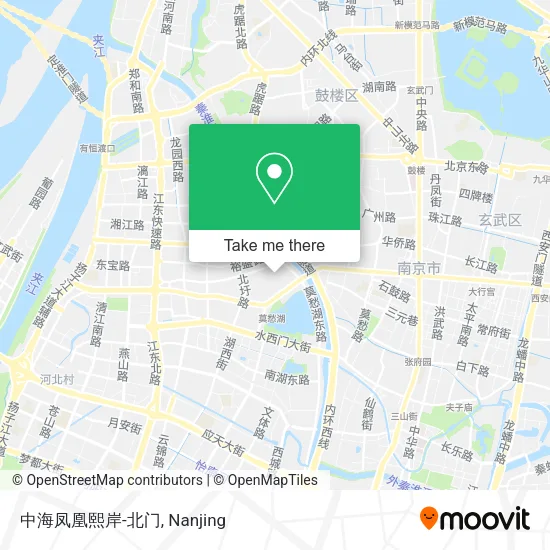 中海凤凰熙岸-北门 map