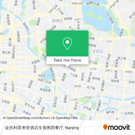 金丝利喜来登酒店生香阁西餐厅 map