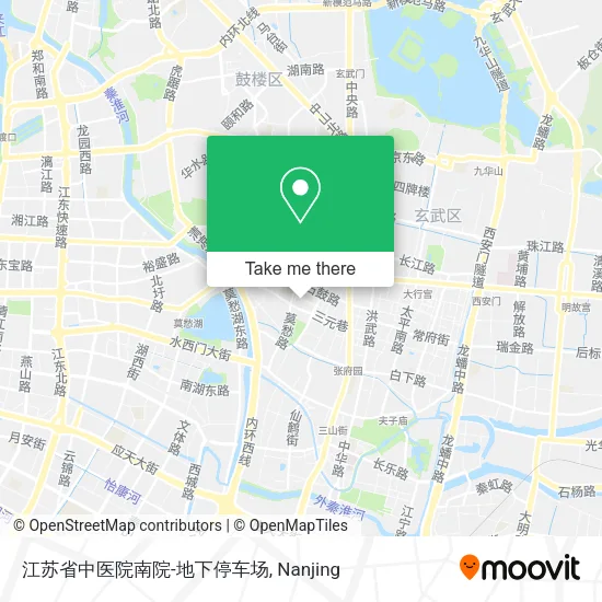 江苏省中医院南院-地下停车场 map