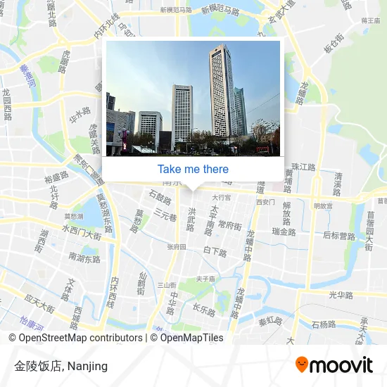 金陵饭店 map