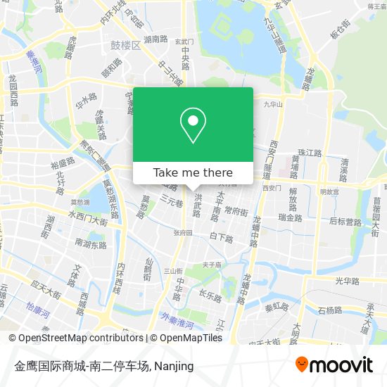 金鹰国际商城-南二停车场 map