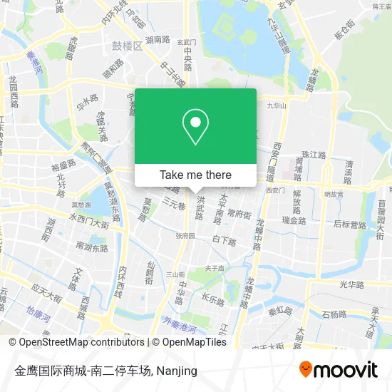 金鹰国际商城-南二停车场 map