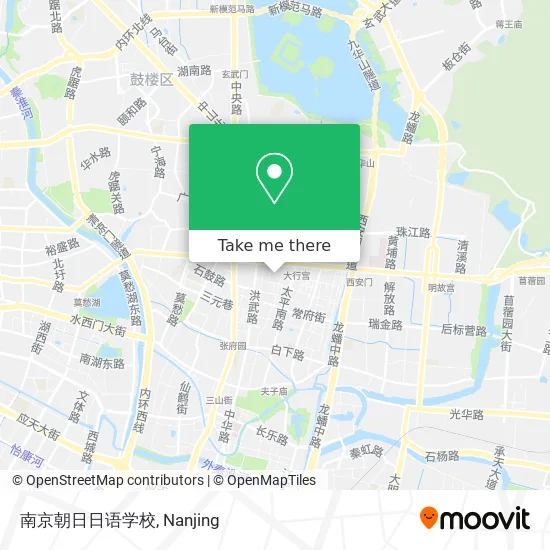 南京朝日日语学校 map