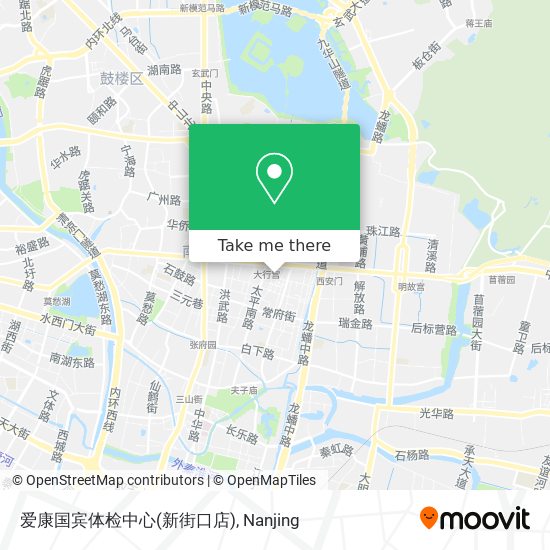 爱康国宾体检中心(新街口店) map