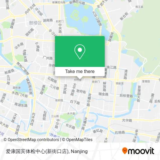 爱康国宾体检中心(新街口店) map