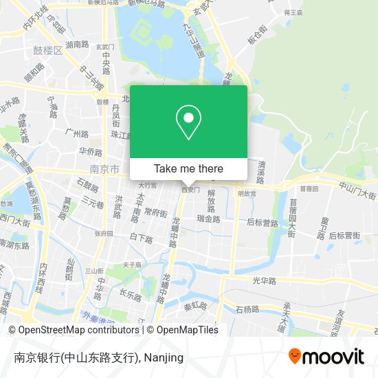 南京银行(中山东路支行) map