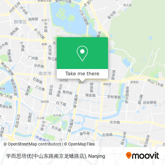 学而思培优(中山东路南京龙蟠路店) map