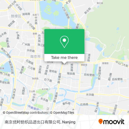 南京优时纺织品进出口有限公司 map