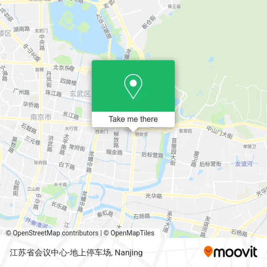 江苏省会议中心-地上停车场 map