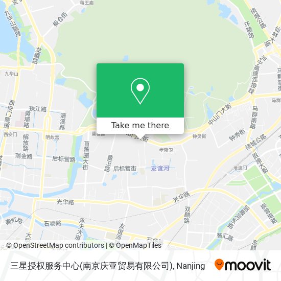 三星授权服务中心(南京庆亚贸易有限公司) map
