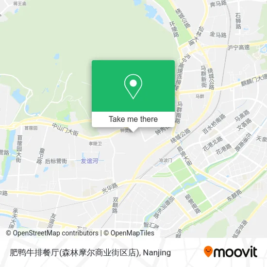 肥鸭牛排餐厅(森林摩尔商业街区店) map