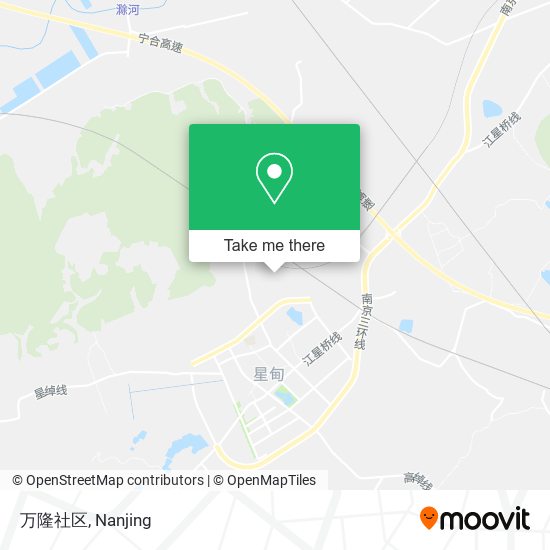 万隆社区 map