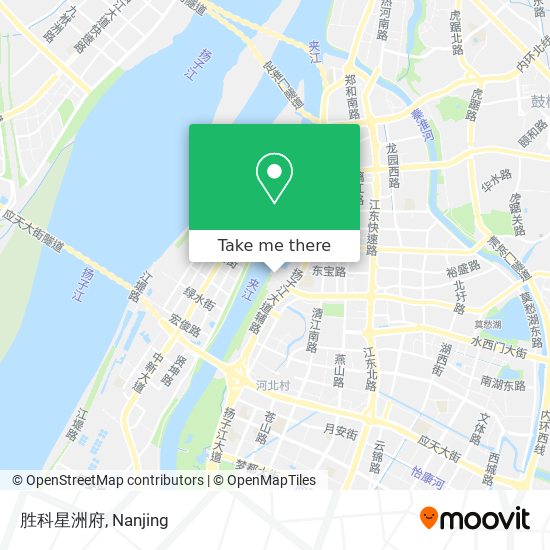 胜科星洲府 map