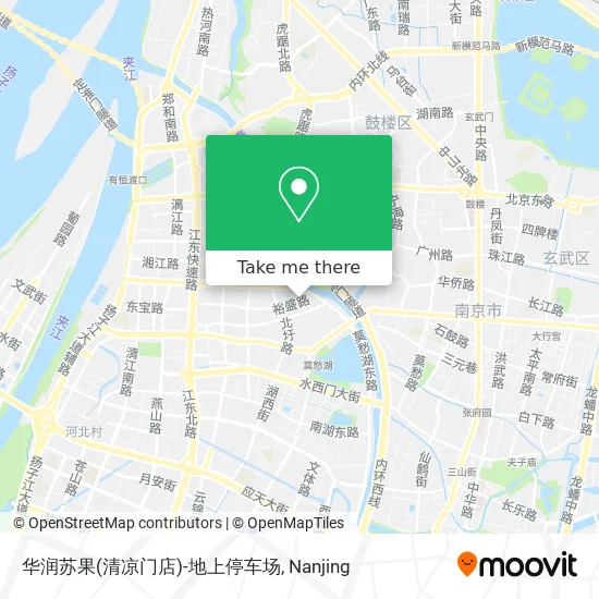 华润苏果(清凉门店)-地上停车场 map