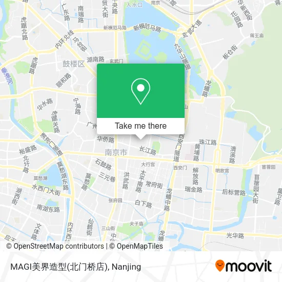 MAGI美界造型(北门桥店) map