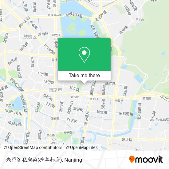 老香阁私房菜(碑亭巷店) map