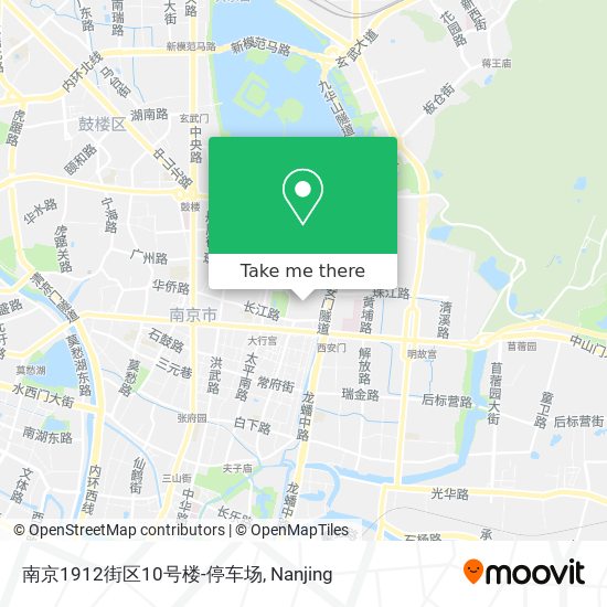 南京1912街区10号楼-停车场 map