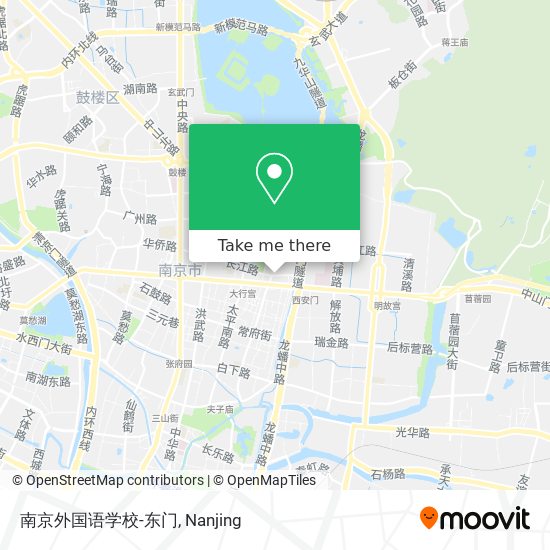 南京外国语学校-东门 map